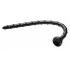 Hosed Swirled 18-inch Thin Anal Snake - Black