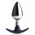 Dark Invader Aluminum Silicone Anal Plug Large