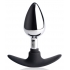 Dark Invader Aluminum Silicone Anal Plug - Medium