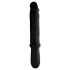 8-Inch Auto Thrusting Vibrating Dildo with Handle - Black