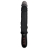 8-Inch Auto Thrusting Vibrating Dildo with Handle - Black