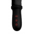 8-Inch Auto Thrusting Vibrating Dildo with Handle - Black