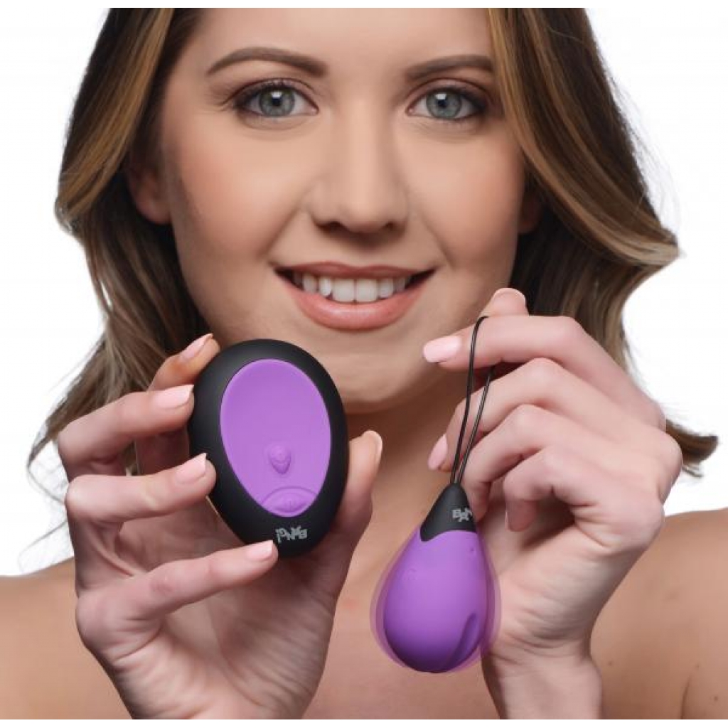 10x Silicone Vibrating Egg - Powerful Pleasure Purple