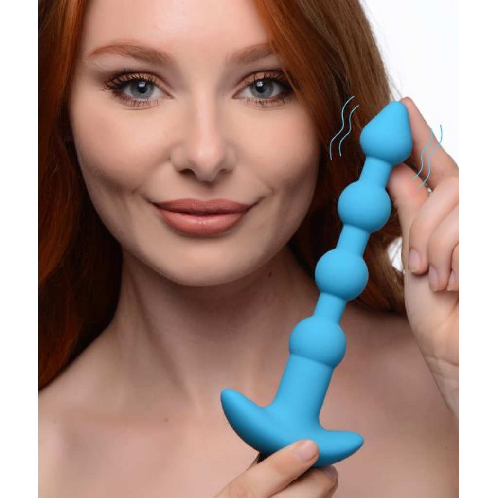 Remote Control Vibrating Silicone Anal Beads