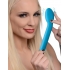 10x Silicone G-spot Vibrator - Blue