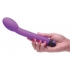 10x Silicone G-spot Vibrator - Purple