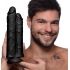 Double Stuffer 10 Inch Dildo - Black