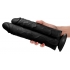 Double Stuffer 10 Inch Dildo - Black