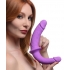 Silicone Double Dildo with Harness