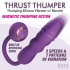 Thrust Thumper Remote Control Silicone Vibrator