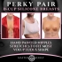 Perky Pair D-Cup Wearable Silicone Breasts