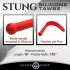 Stung Silicone Tawse - Red