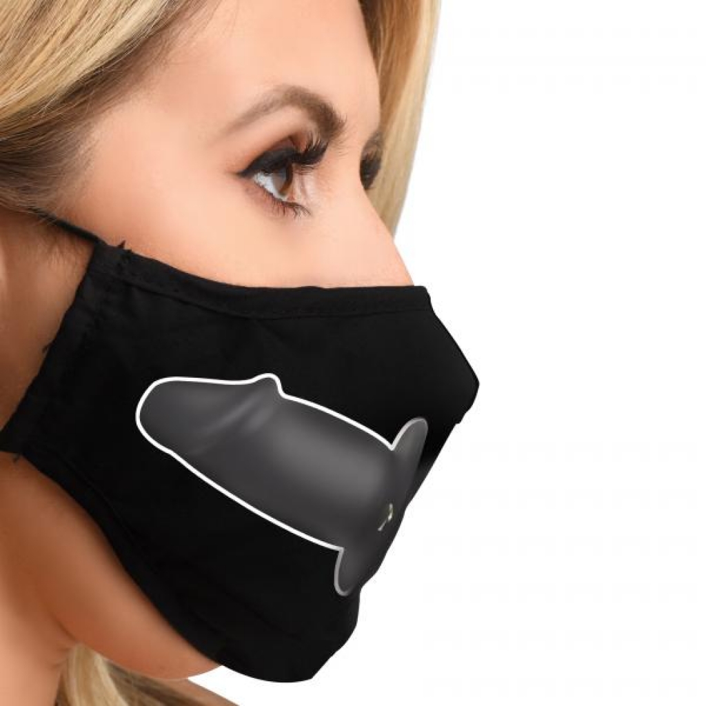 Mouth-full Dildo Face Mask: Kinky Disguise