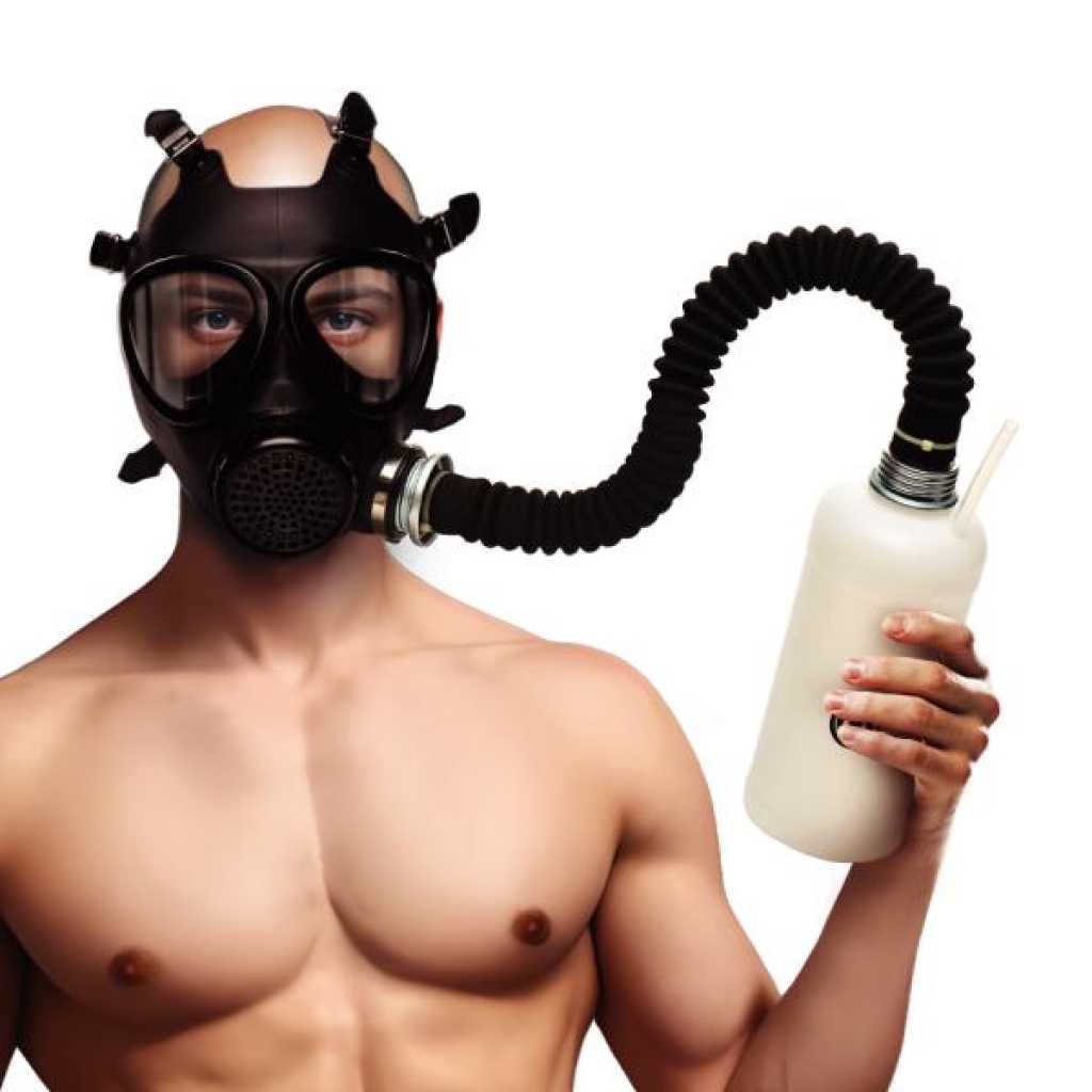 Inhaler Gas Mask with Aroma Bottle