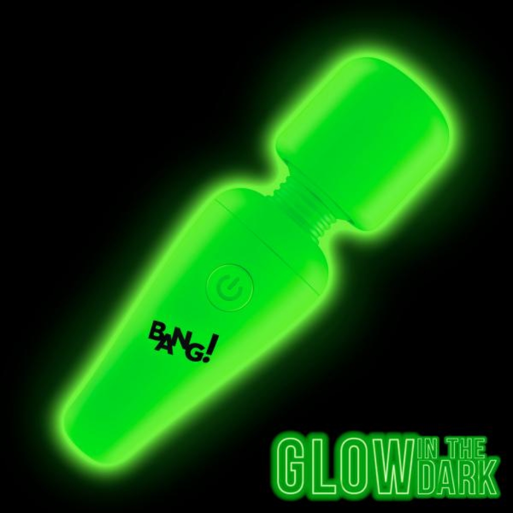 Glow-in-the-dark Silicone Wand Massager