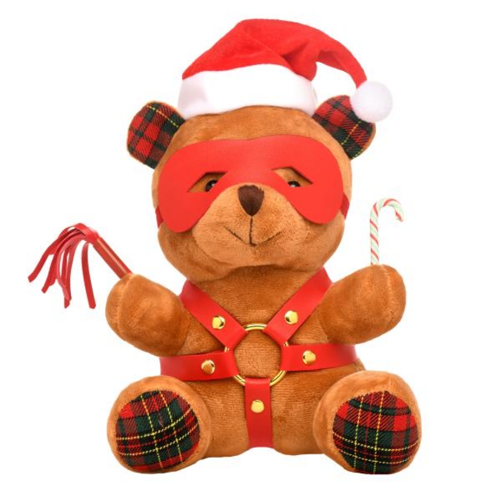 Holiday Bondage Bear: Festively Kinky Plush Toy