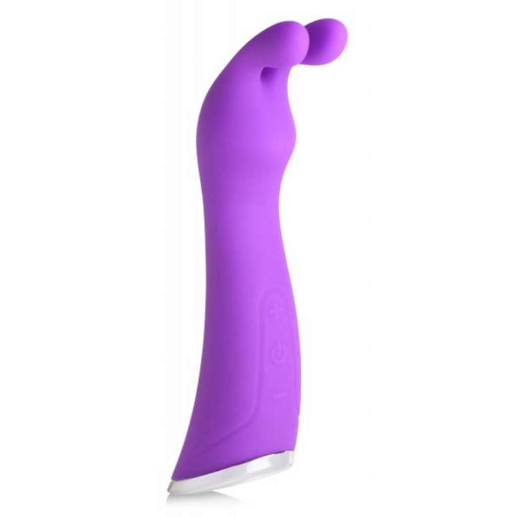 Glass Dildo With Silicone Base - 7.6 Inch