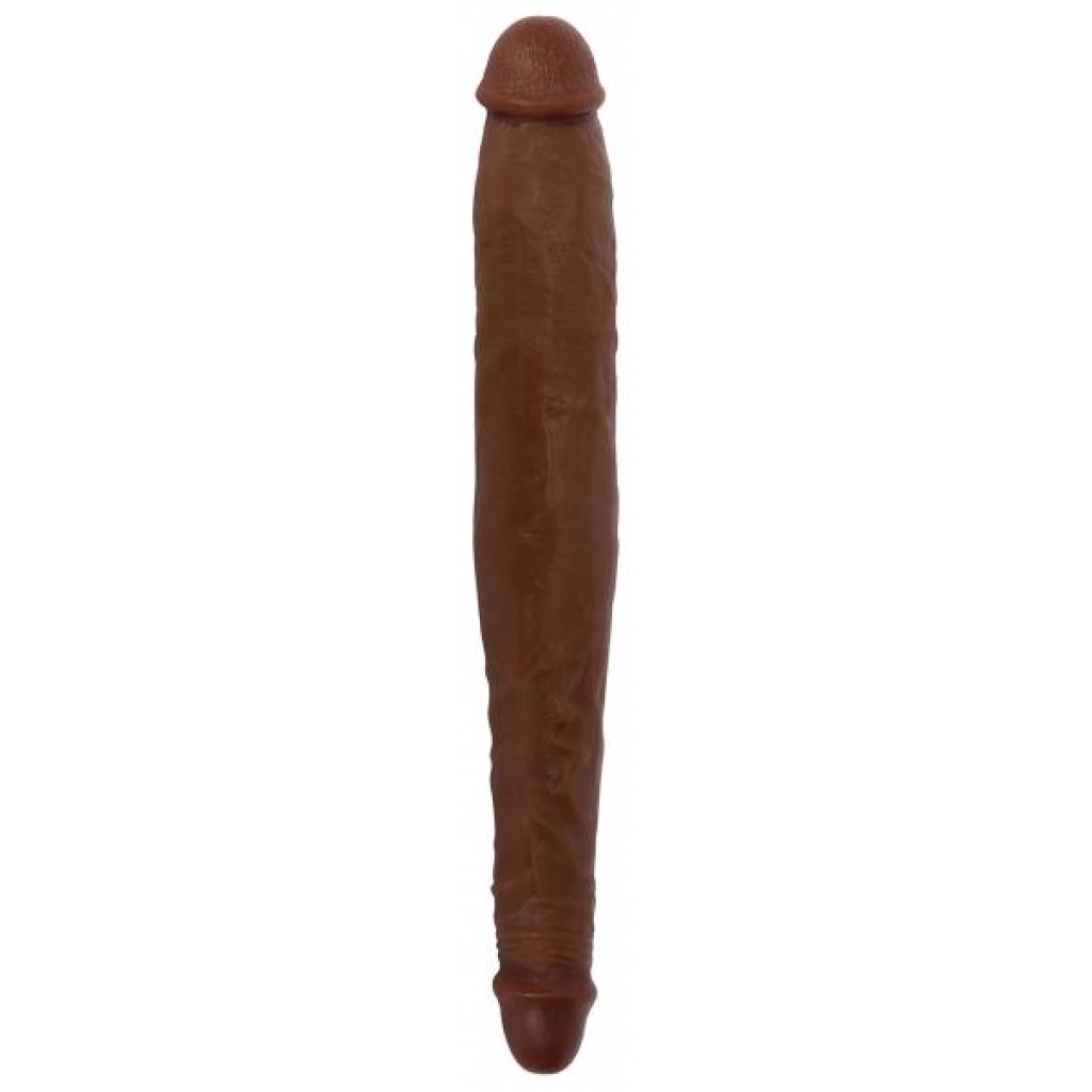 Jock 13 Inch Tapered Double Dong Brown