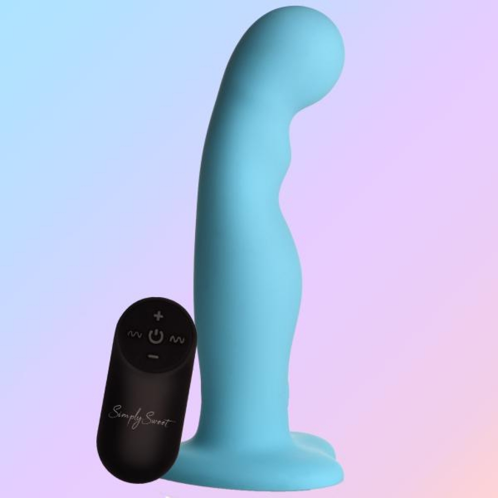 Simply Sweet Vibrating Thick Silicone Dildo