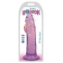 8 Inch Slim Stick Grape Ice Dildo