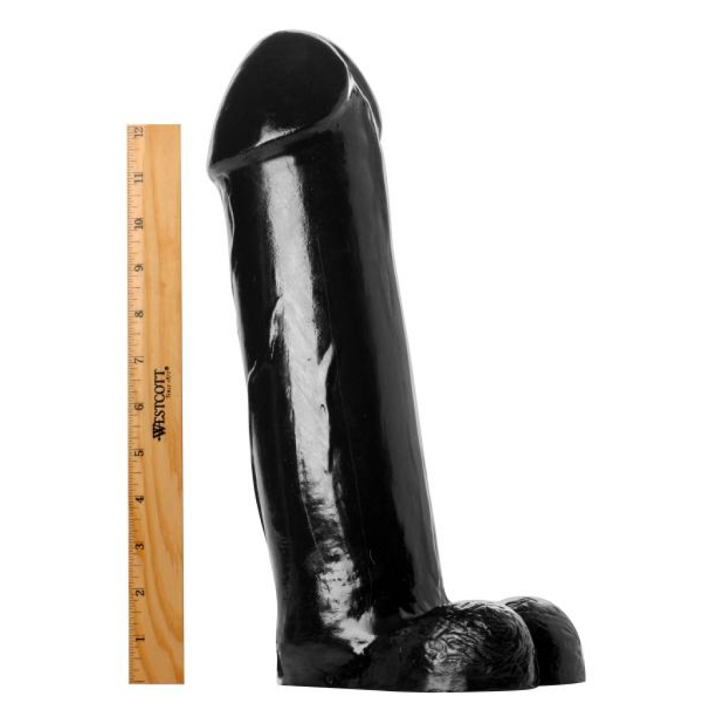 The Titan Dildo Black - Ultimate Size Experience