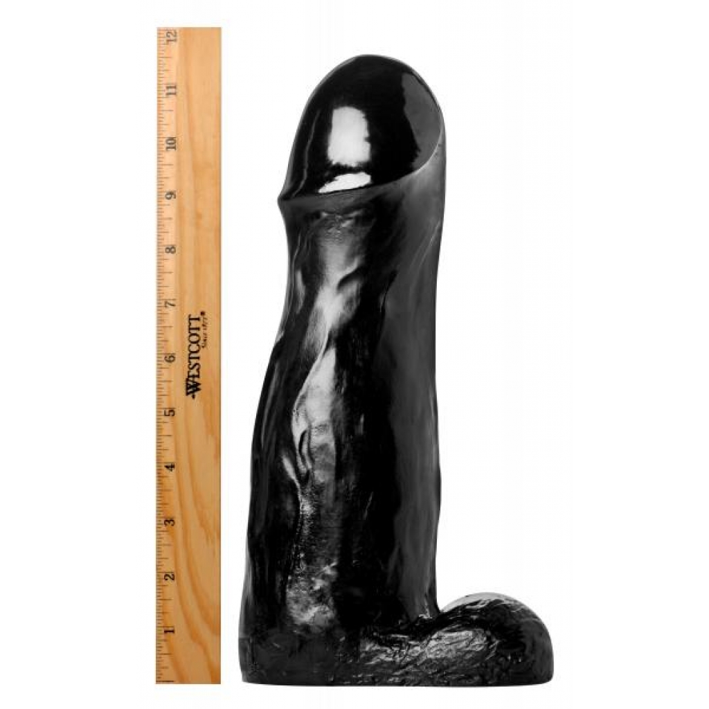 The Manolith Black - 11.75 Inch Dildo