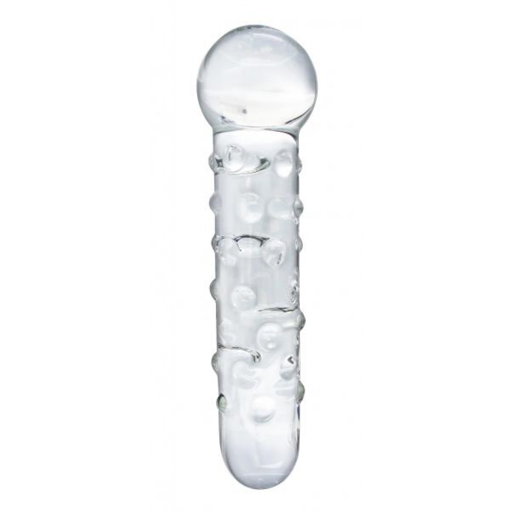 The Ram Clear Glass Dildo - 12 inches