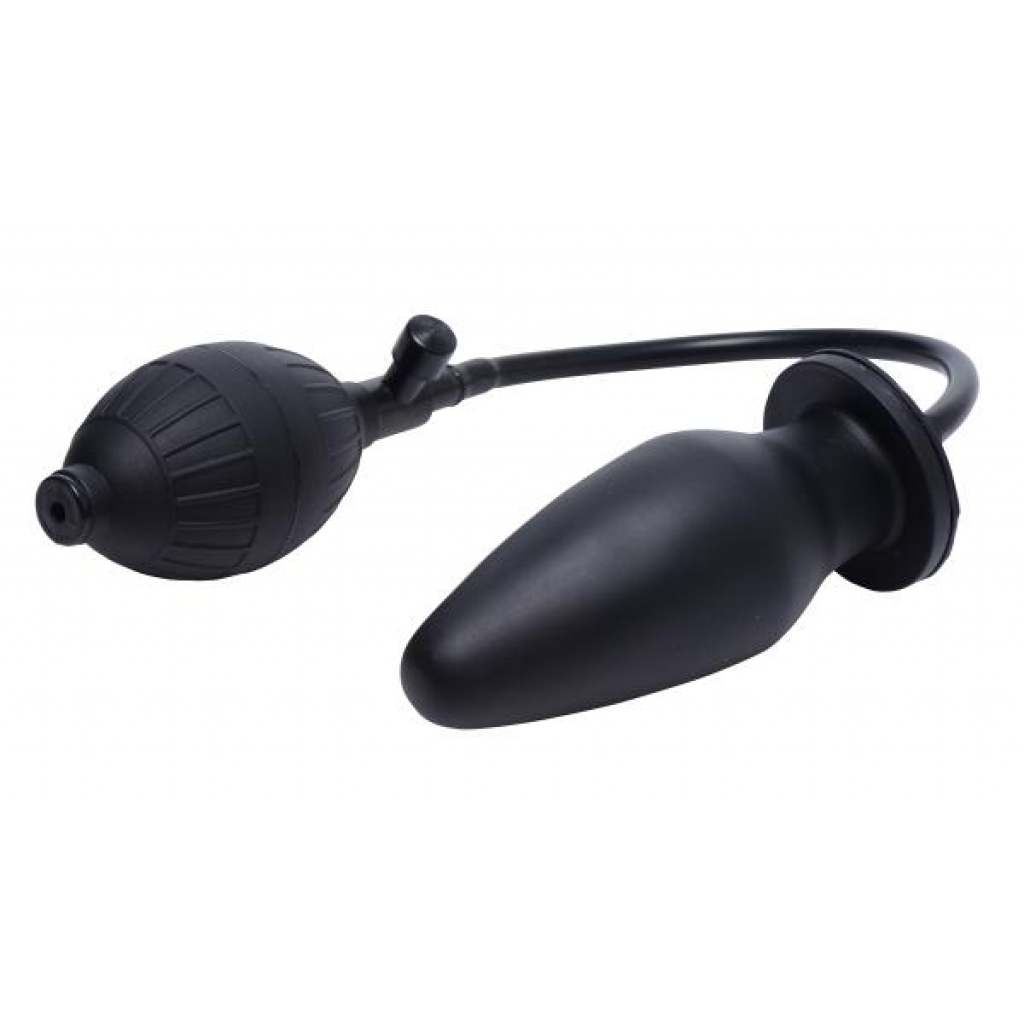 Inflatable Butt Plug - Black