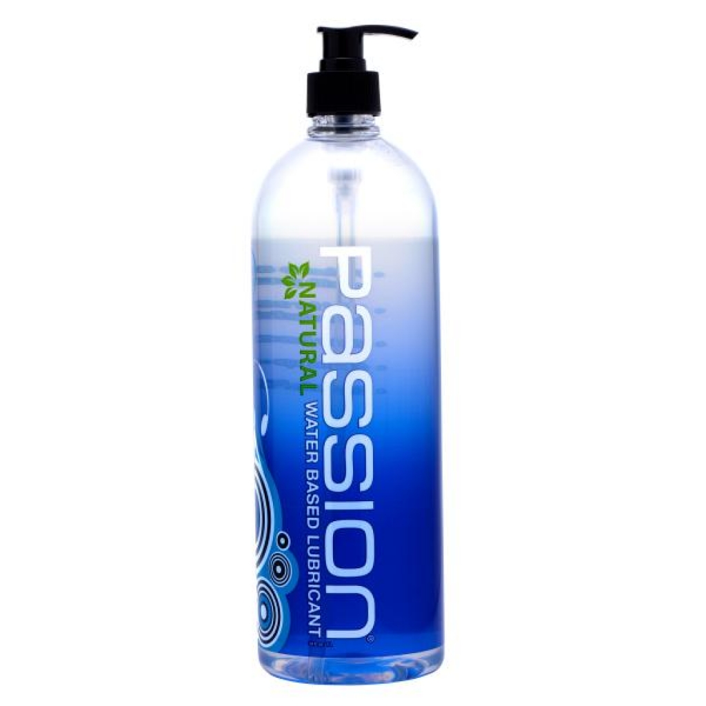 Passion Natural Water Based Lubricant - 34oz