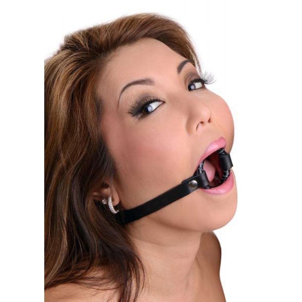 Strict Leather Ring Gag - Small