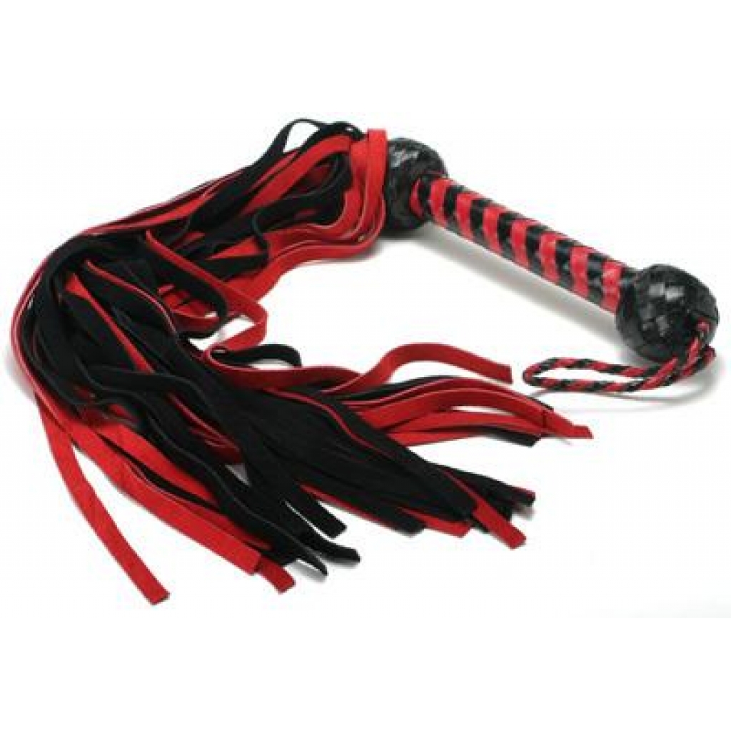 Strict Leather Suede Flogger - 30-Inch Indulgence