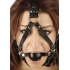 Leather Ball Gag Harness