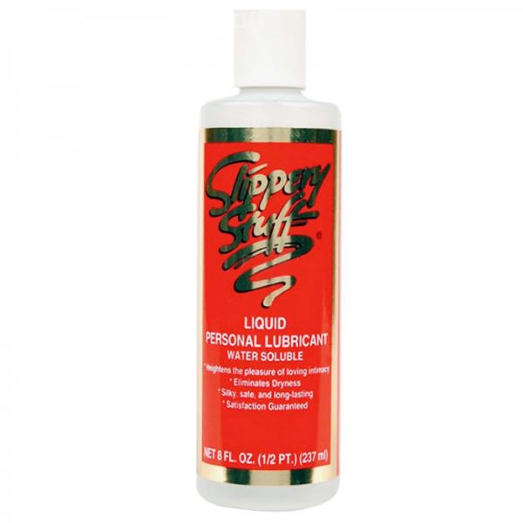 Slippery Stuff Liquid - 8oz Water-Based Lubricant