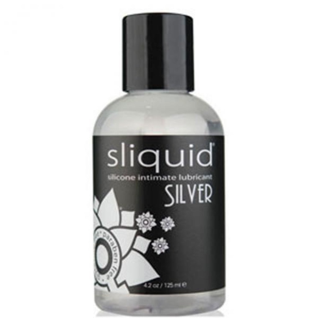 Sliquid Naturals Silver Silicone Lubricant - 4.2oz