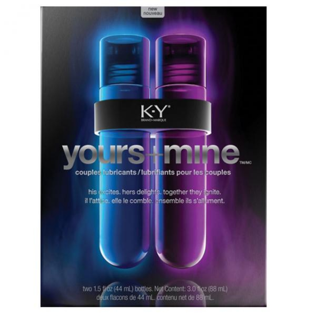 K-Y Yours and Mine Couples Lubricants - Ultimate Sensations