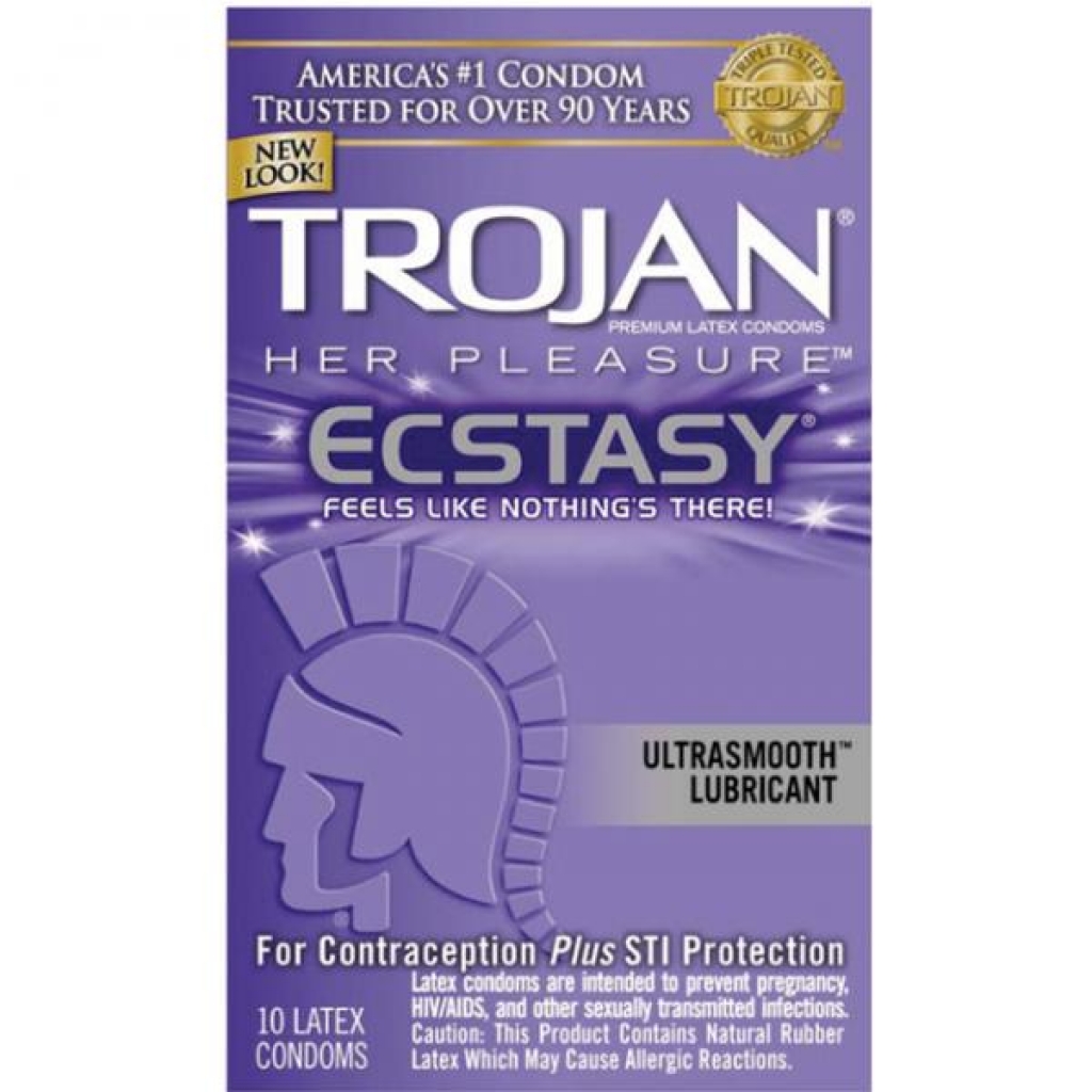 Trojan Ecstasy Her Pleasure Condoms