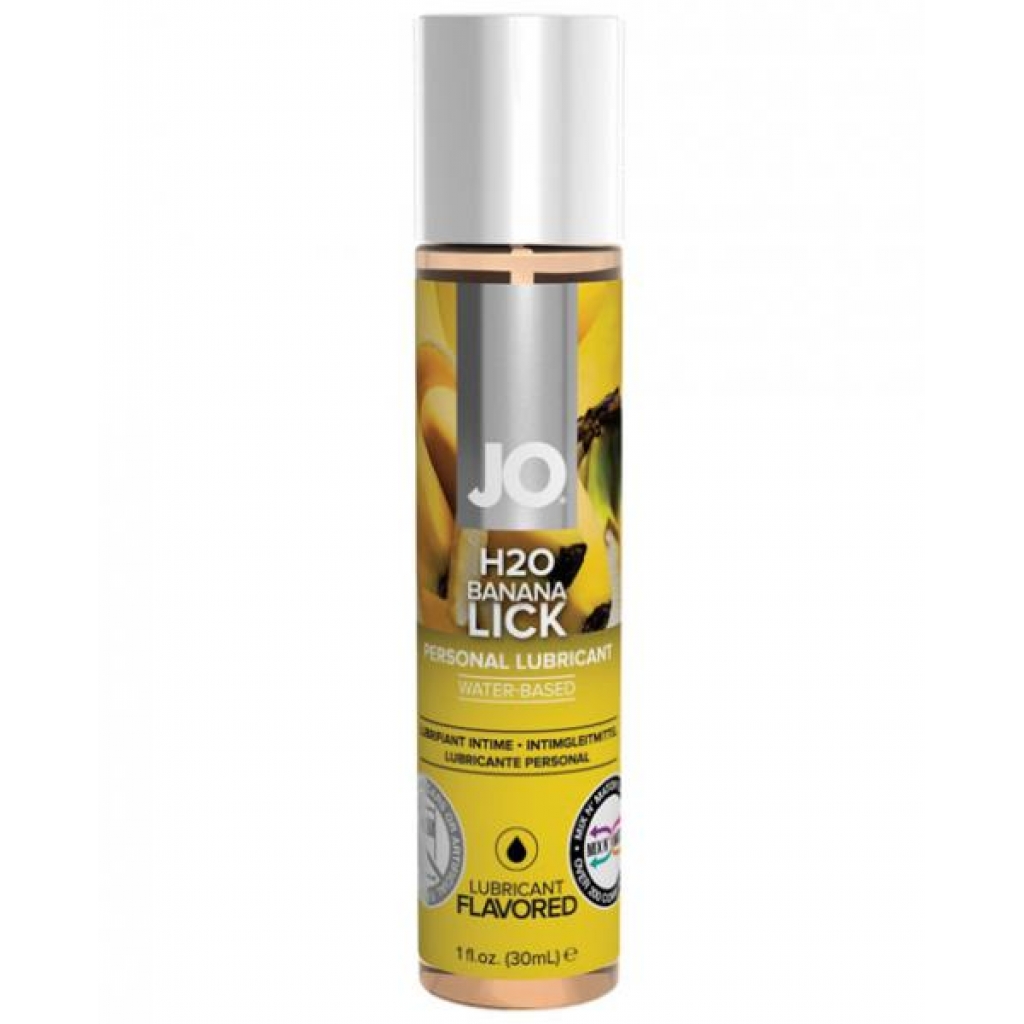 System JO Flavored Lubricant – Banana Lick 1oz