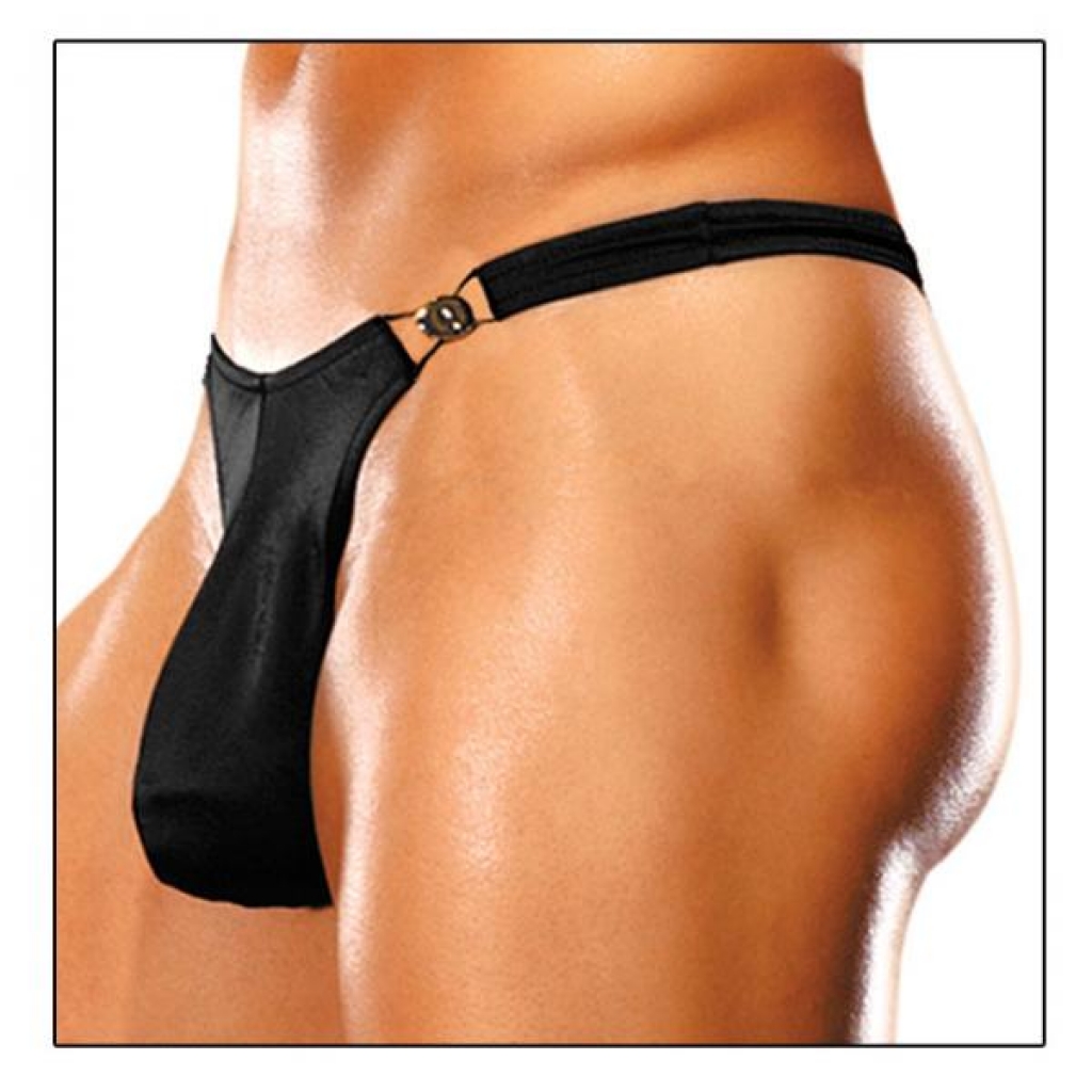 Male Power Bong Clip Thong Underwear - L/XL