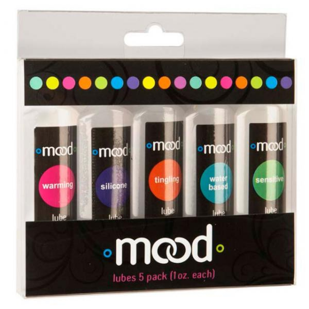 Mood Lube 5 Pack 1 Ounce Bottles