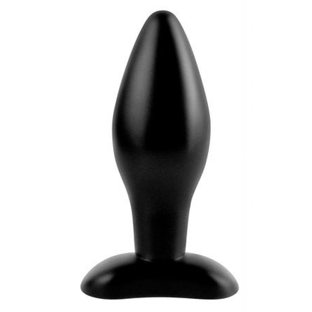 Anal Fantasy Medium Silicone Plug Black