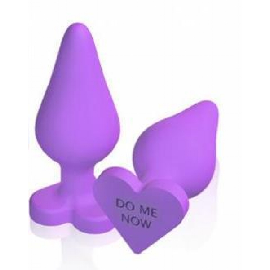 Naughty Candy Hearts Butt Plug