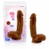 Jerome Dual Density Realistic Brown Dildo