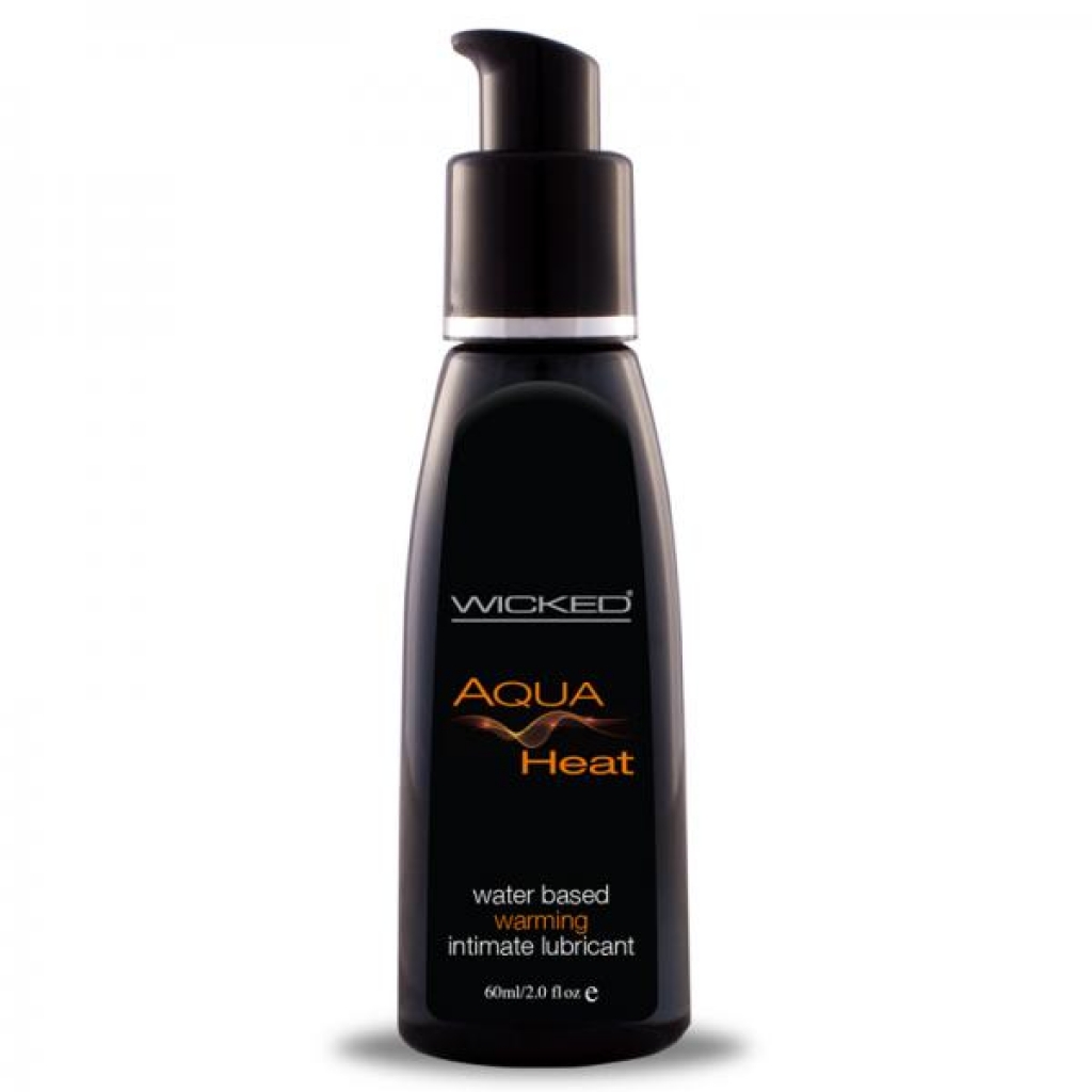 Wicked Aqua Heat Waterbased Warming Sensation Lubricant 2oz