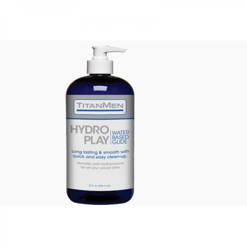 Titanmen Hydro Play Water Based Glide 32oz.