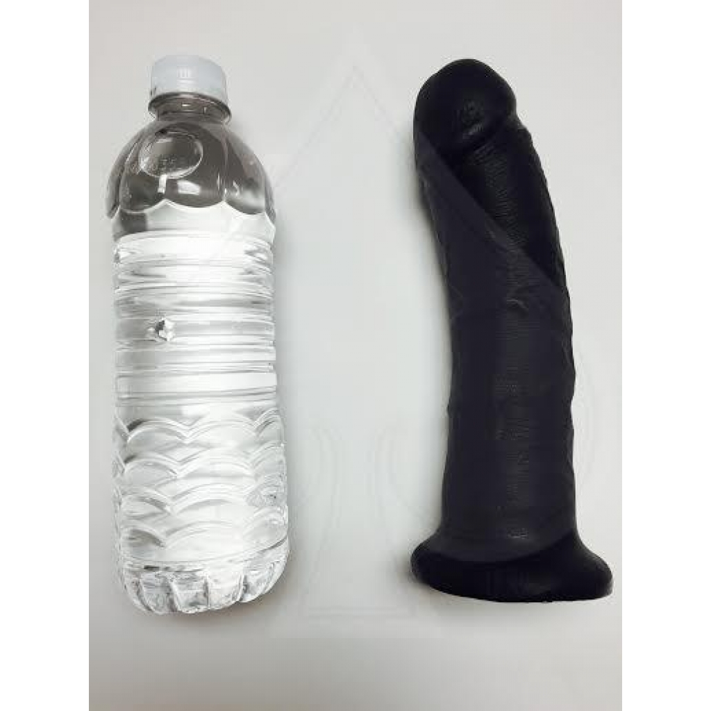 King C*ck Dildo - 8 Inches - Black