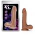 X5 Grinder Latin Realistic Dildo Brown