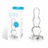 Glass Butt Plug - 4 Inches Clear