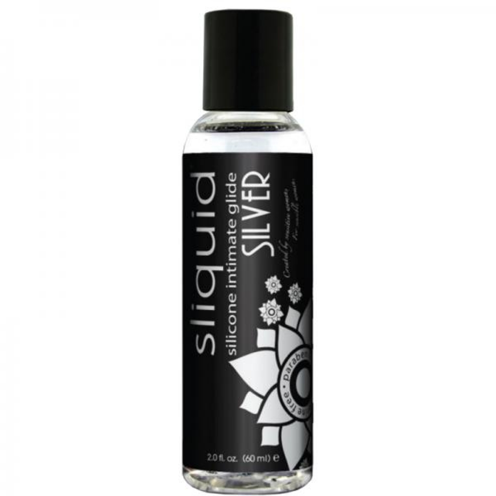 Sliquid Naturals Silver Silicone Lubricant - 2oz