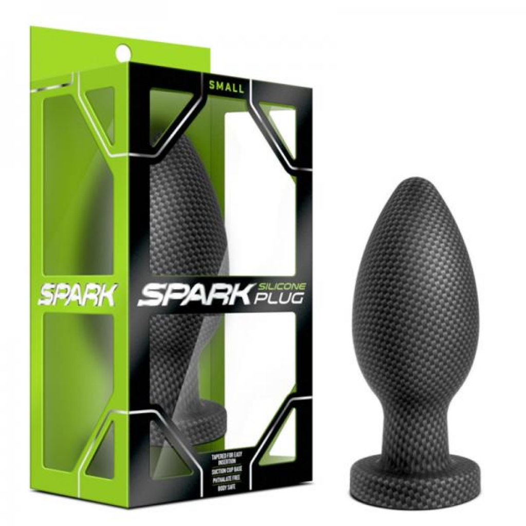 Spark Silicone Plug - Small - Carbon Fiber Design