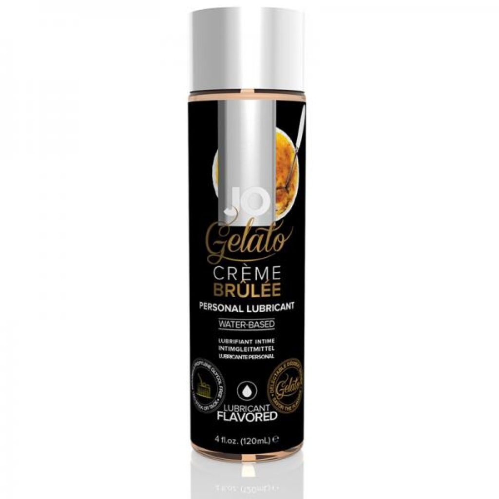 JO Gelato Flavored Lubricant - Crème Brûlée (4oz)